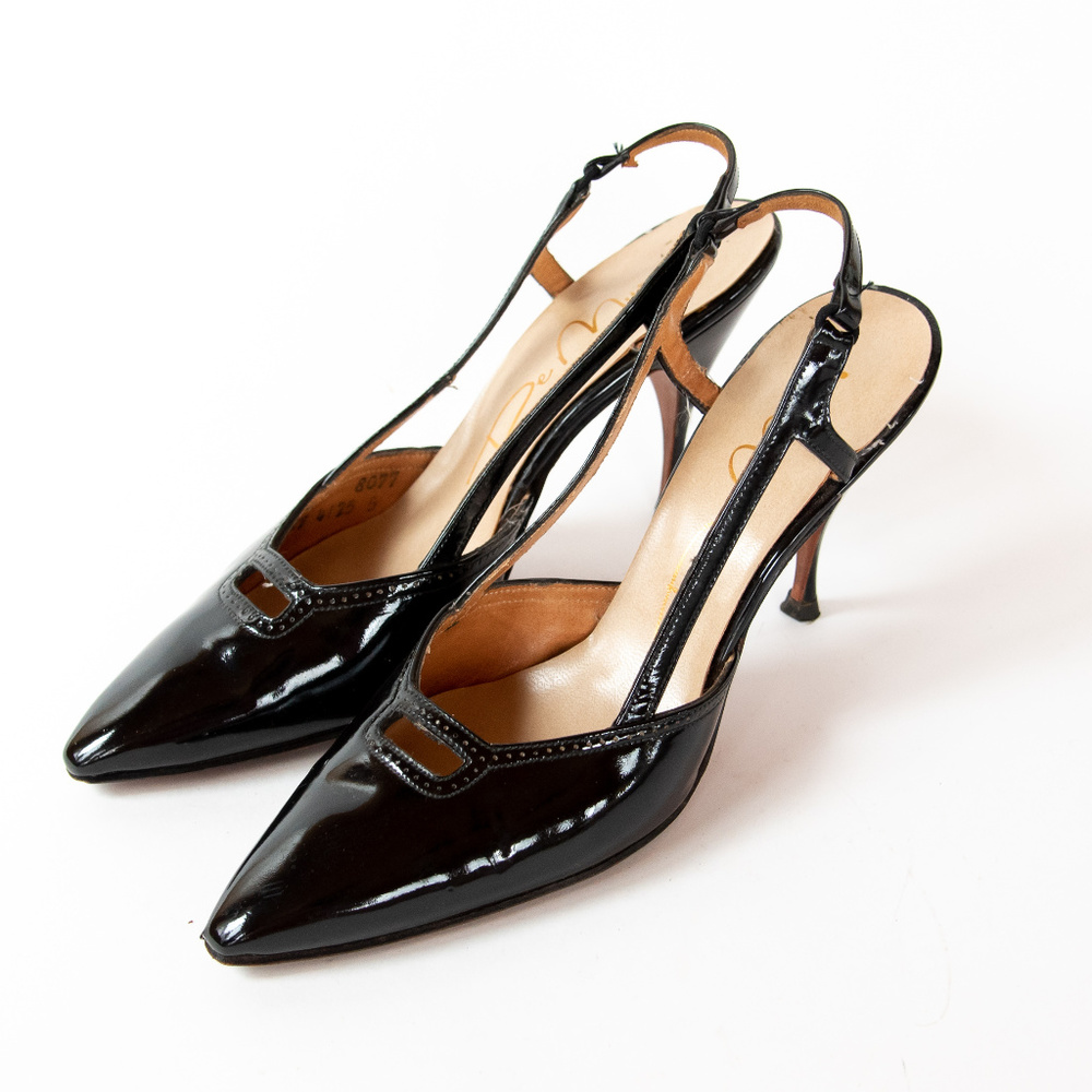 slingback stiletto heels